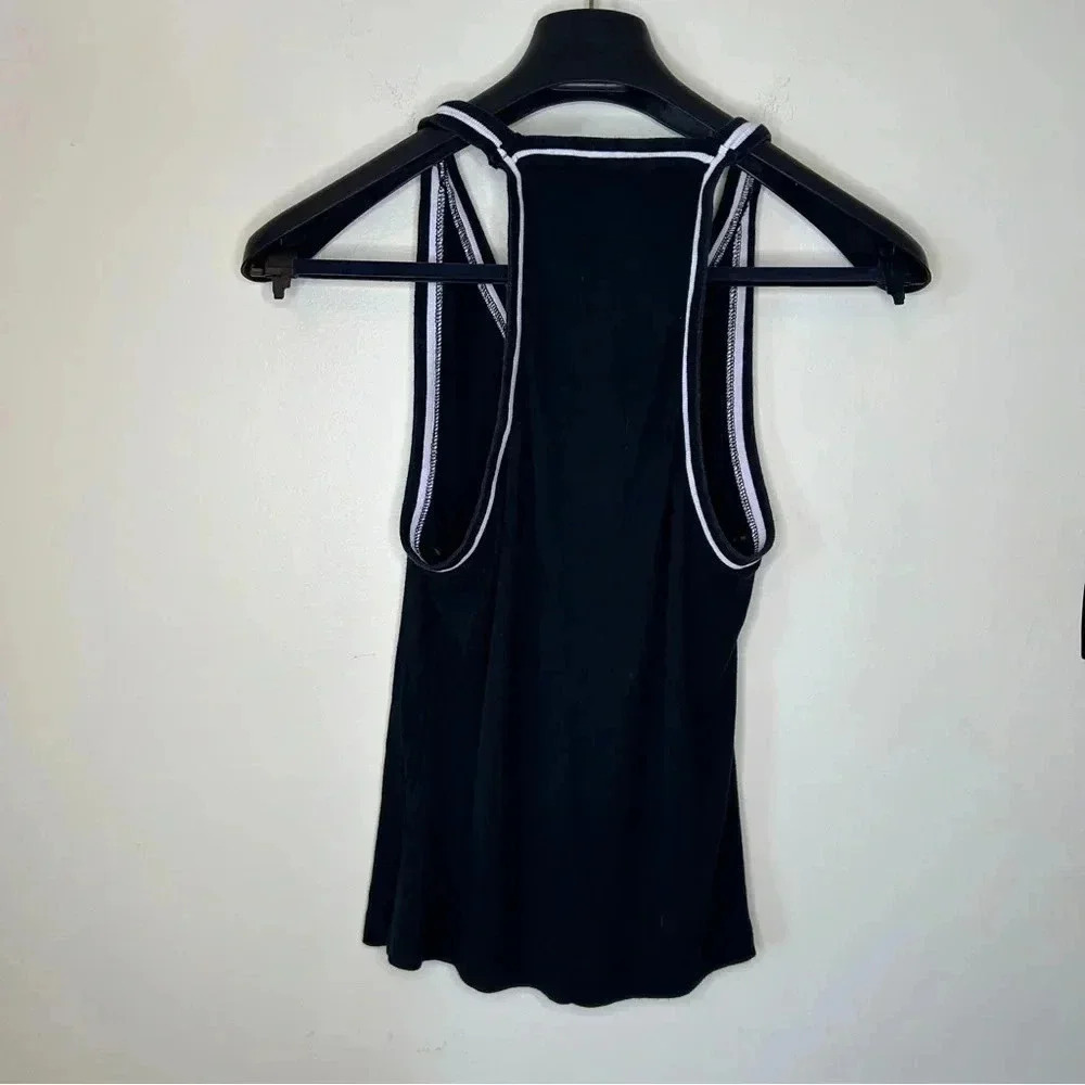 Mave by Anthropologie Tank Top Black and White - Picture 2 of 7